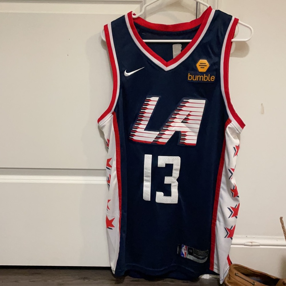 Official Nike LA Clippers Paul George City Jersey